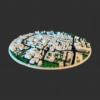 Trójwymiarowa Mapa Miasta na Zamówienie – Architektoniczny Model 3D