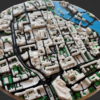 Trójwymiarowa Mapa Miasta na Zamówienie – Architektoniczny Model 3D