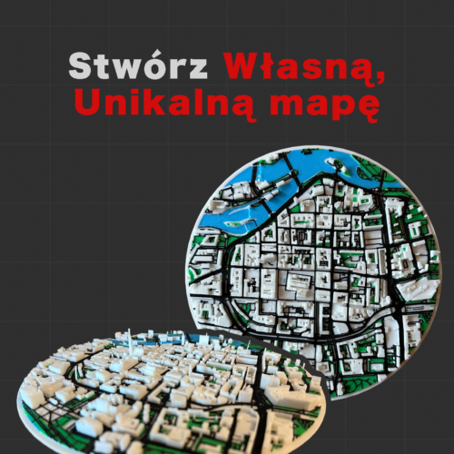 Trójwymiarowa Mapa Miasta na Zamówienie – Architektoniczny Model 3D