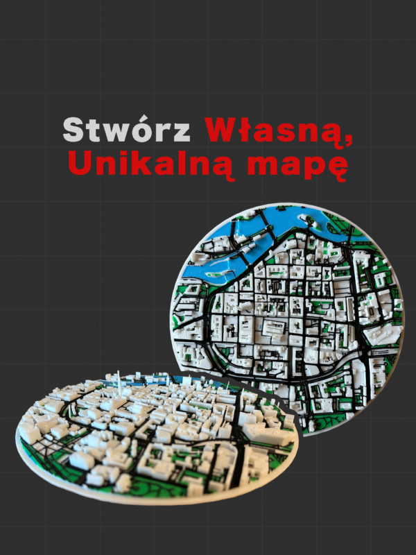 Trójwymiarowa Mapa Miasta na Zamówienie – Architektoniczny Model 3D