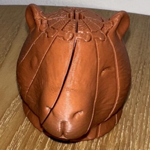 Rozkładana Figurka Kapibara 3D – Gadżet na Biurko / Prezent
